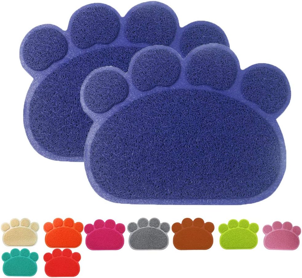 שטיחי יציאה משירותים לחתולים בצבעים