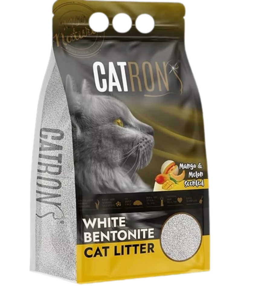 חול מתגבש Catron סופר פרימיום בריח מנגו מילון 10 ליטר Mango & Melon