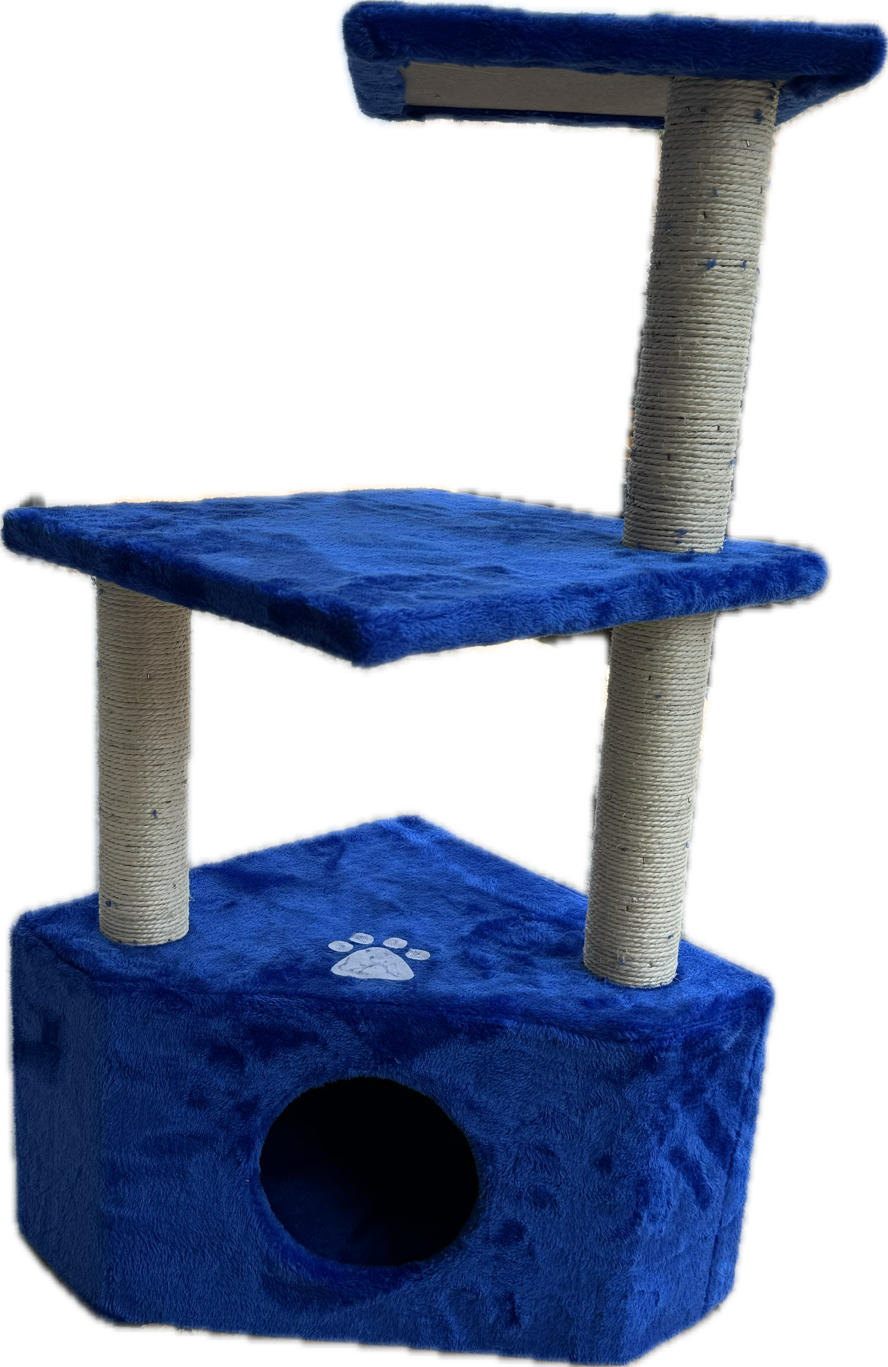 עמוד גירוד 90 ס''מ 3 קומות עם בית