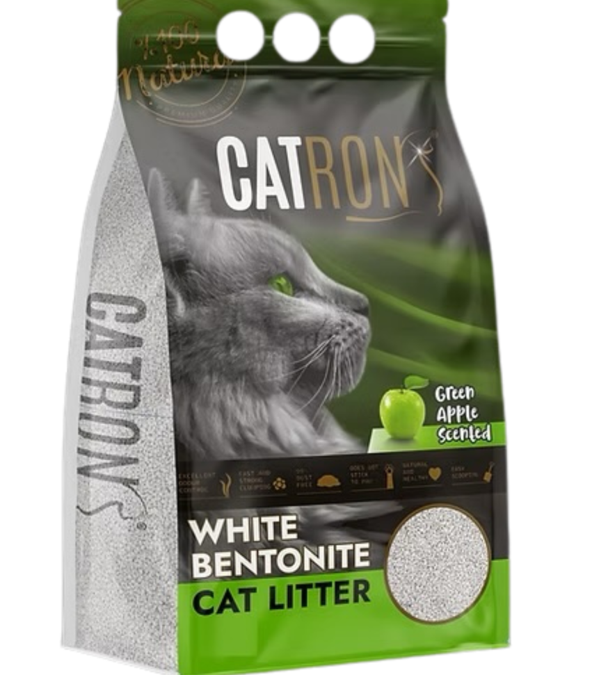 חול מתגבש Catron סופר פרימיום בריח 10 ליטר Green Apple